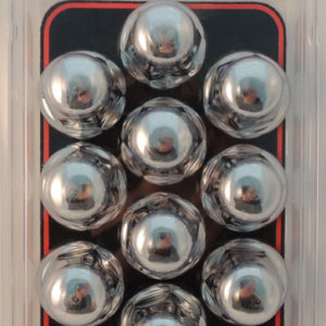 NUT COVER 30MM PACK OF 10 CHROME 0002-2BP