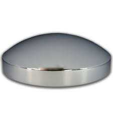 NUT COVER 33MM PACK OF 10 CHROME PLASTIC NCP33BP