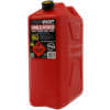 JERRY CAN 20L RED PLASTIC UNLEADED FAST POUR PROQUIP 0950