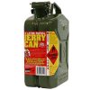 JERRY CAN 5L GREEN METAL WATER PROQUIP 1000