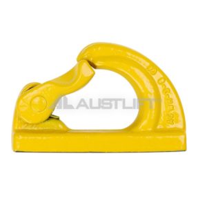 WELD ON LIFTING HOOK 2T G80 WITH LATCH TYPE WH AUSLIFT 103802