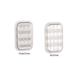 REVERSE LED 12/24V CHROME REFLECTOR LED AUTOLAMPS 131WM