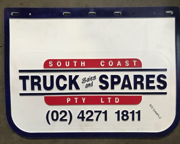 MUDFLAP 450 X 605 WIDE LOGO 1824M2