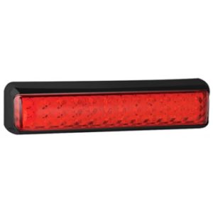 RED STOP TAIL 12/24V 200 X 50MM LED AUTOLAMPS 200BRM