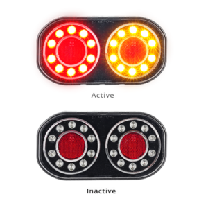 STOP TAIL INDICATOR LICENCE 12V LED AUTOLAMPS 209GARLP2
