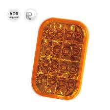 REAR LAMP AMBER 12/24V LUCIDITY 22018A