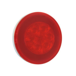 STOP TAIL CLEAR RED 12/24V GLOTRAC LUCIDITY 22558WCRK-V