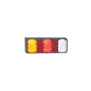 STOP TAIL INDICATOR REV 12-24V GREY HORIZONTAL LED AUTOLAMPS 275GARWM