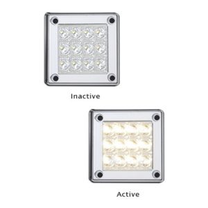 REVERSE INSERT 280 12/24V SQUARE LED AUTOLAMPS 280WM