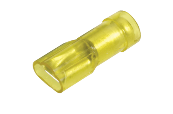 FEMALE BLADE TERMINAL 6.3 X 0.8MM YELLOW NARVA 56045BL (10 pack)