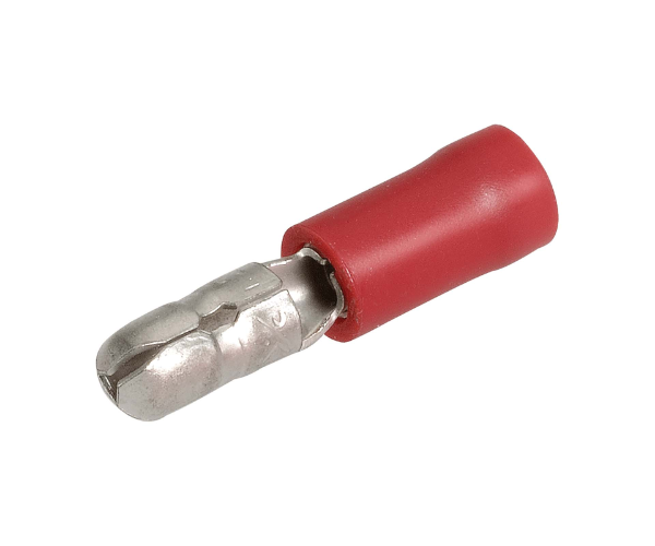 MALE BULLET TERMINAL 4MM RED (14 pack) NARVA 56046BL