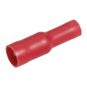 FEMALE BULLET TERMINAL 4MM RED (12 pack) NARVA 56050BL