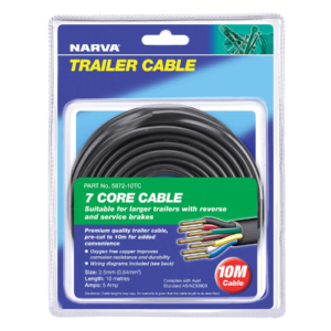 CABLE 7 CORE 2.5MM 5A 10M BLISTER PACK NARVA 5872-10TC