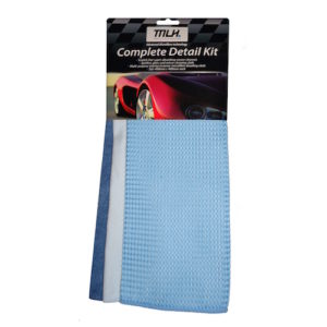 MLH 64MLH906 COMPLETE DETAIL KIT 3 MICROFIBRE TOWELS