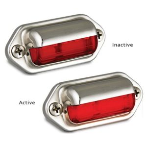 STEP LAMP RED 12/24V LED AUTOLAMPS 6505RM