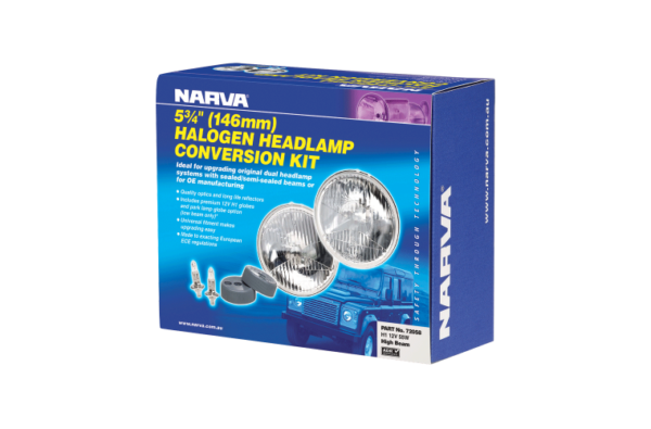 HEADLAMP CONVERSION KIT HALOGEN 5 3/4 (146MM) NARVA 72058