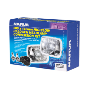 HEADLAMP CONVERSION KIT H4 200 X 142 12V 100/55W H/L PARK NARVA 72090