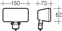 NARVA 85070 MINE BAR HALOGEN ROTATING