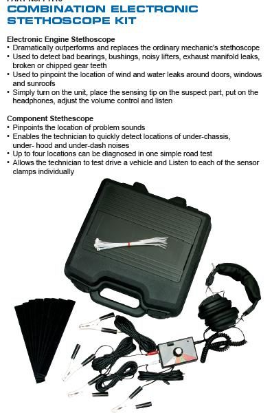 STETHOSCOPE KIT ELECTRONIC COMBINATION ABW 74118