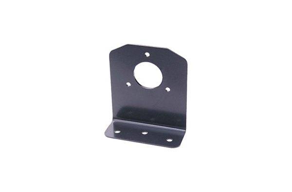 BRACKET ANGLED FOR LARGE ROUND TRAILER SOCKETS NARVA 82325BL