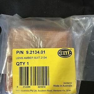 REAR DIRECTION LENS AMBER SUITS 2134 HELLA 9.2134.01