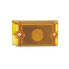 SIDE MARKER LAMP AMBER X 2 LED 12/24V LED AUTOLAMPS 7922AM2