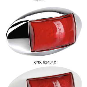 REAR END OUTLINE MARKER RED WHITE BASE12/24V NARVA 91434W