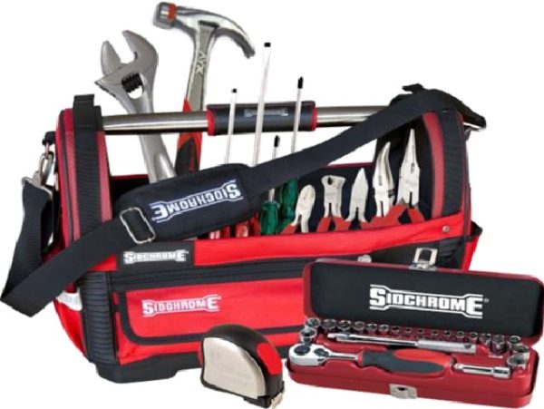 SIDCHROME SCMT10143 TOOL KIT MET/AF 35 PCE WITH CARRY BAG