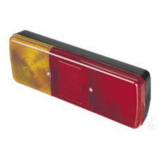 LAMP RED AMBER STOP TAIL IND SHALLOW BODY NARVA 85700BL