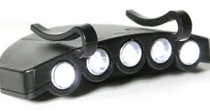 LEDCAP5 Ultra Bright 5-LED Cap Light (Black)