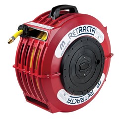 MACNAUGHT AR2121 HOSE REEL RETRACTABLE COMPRESSED AIR 12MM X 15M RED