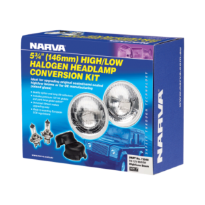 HEADLAMP CONV KIT H4 5 3/4 12V 60/55W H/L NARVA 72048