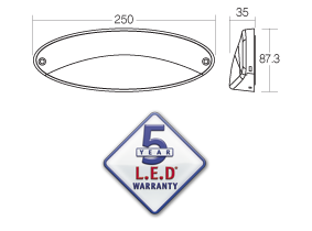 AWNING LAMP LED 9-33V NARVA 87780BL