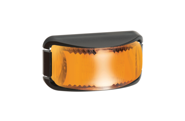 SIDE DIRECTION INDICATOR CLEAR AMBER LED BLACK BASE NARVA 91642BL