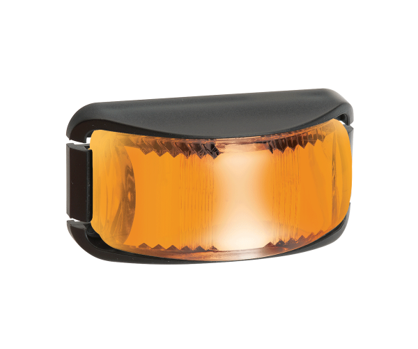 SIDE DIRECTION INDICATOR CLEAR AMBER LED BLACK BASE NARVA 91642BL