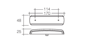 STOP TAIL INDICATOR 9-33V LED NARVA 93812