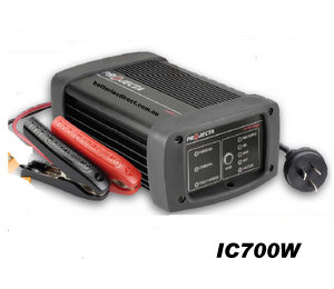 BATTERY CHARGER 12V 7AMP INTELLI CHARGE 7 STAGE PROJECTA IC700W