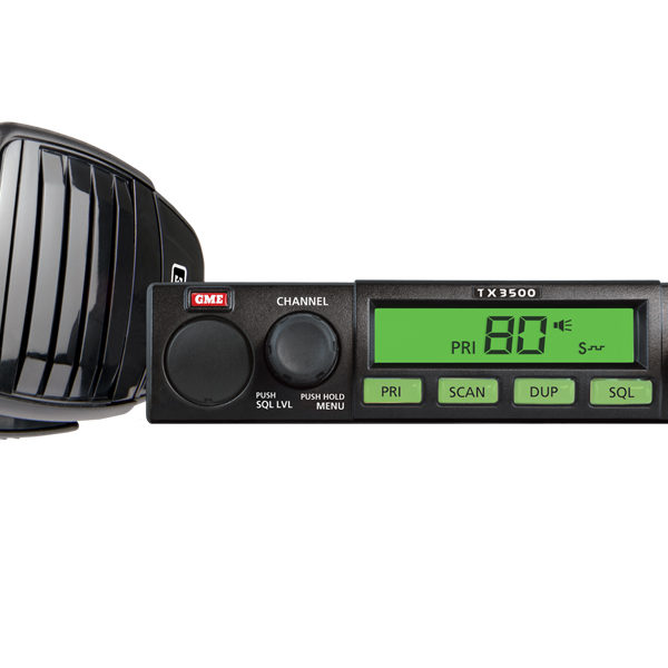 UHF CB RADIO 5W COMPACT WITH ERGONOMIC SPEAKER MIC CONTROL GME TX3350