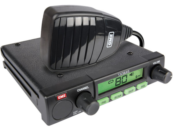 UHF CB RADIO 5W 80 CHANNEL COMPACT W/SCAN SUITE GME TX3500S