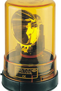 HELLA 1705 REVOLVING LAMP 24V AMBER KL710 SERIES FIXED MOUNT