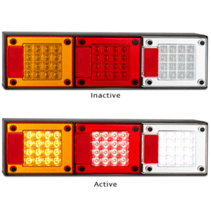 STOP TAIL INDICATOR REVERSE 12/24V LED AUTOLAMPS 460ARWM