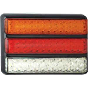 STOP TAIL INDICATOR REVERSE 12/24V LED AUTOLAMPS 200BARWM