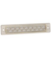 STRIP LAMP WHITE RECESSED 12V ONLY LED AUTOLAMPS 25W12