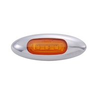 SIDE MARKER AMBER LED 12/24V LUCIDITY 26271A-V