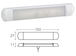 INTERIOR LED LAMP 150MM 12/24V NARVA 87524BL