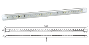 STRIP LAMP 9-33V 500MM NARVA 87543 LED